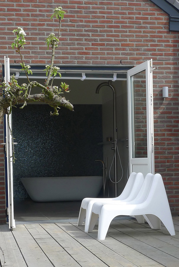 Badkamer & Aanbouw Ontwerp Sittard Begane Grond 7: Interieurarchitect, Tuinontwerp, Ontwerpbureau Perceel02 Sittard