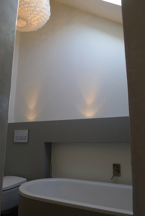 Badkamer Ontwerp Betonstuc Sittard 5: Interieurarchitect, Tuinontwerp, Ontwerpbureau Perceel02 Sittard