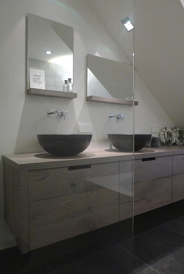 Badkamer Ontwerp Sittard 3: Interieurarchitect, Tuinontwerp, Ontwerpbureau Perceel02 Sittard