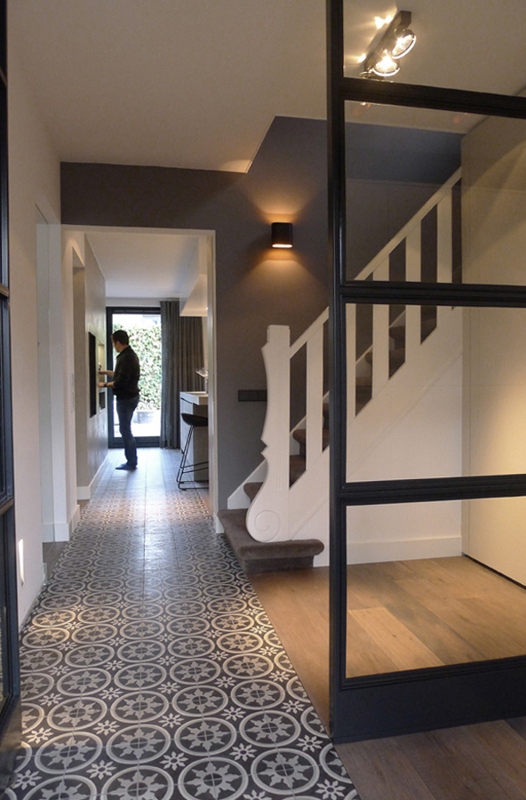 Ontwerp: Indelingsplan, keuken, haard, Sittard