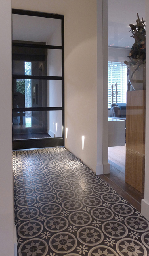 Ontwerp: Indelingsplan, keuken, haard, Sittard