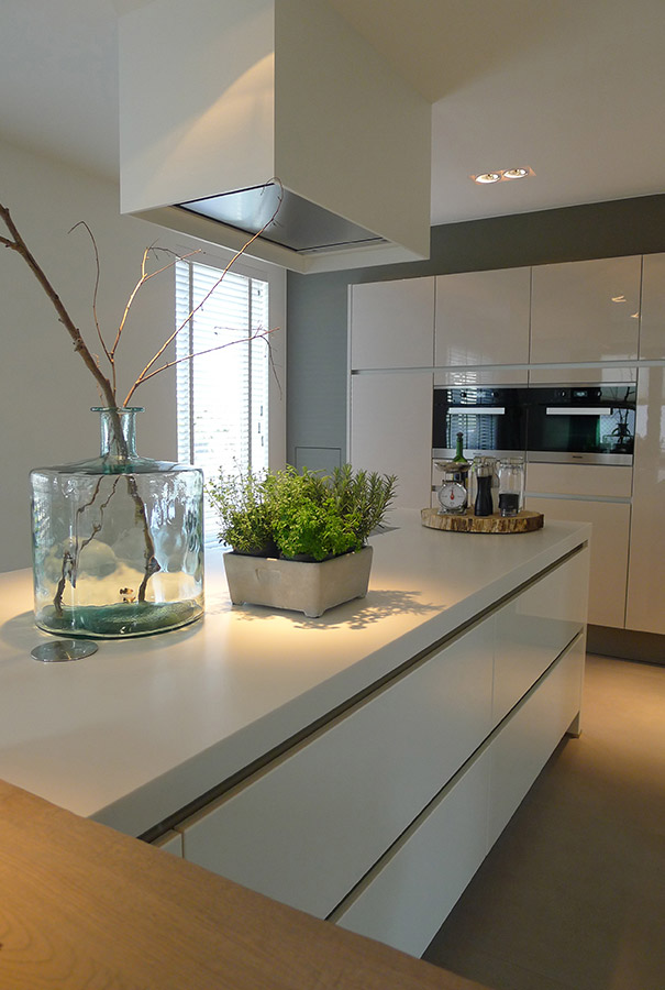 Keuken Ontwerp Nieuwbouw Limbricht 3: Interieurarchitect, Tuinontwerp, Ontwerpbureau Perceel02 Sittard